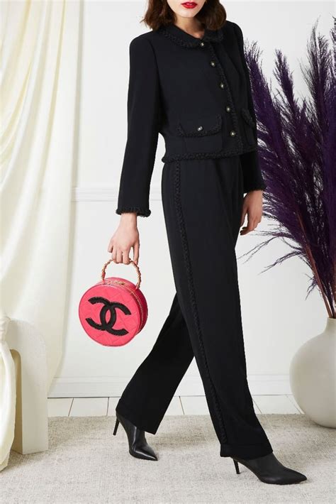 tuxedo chanel|Chanel famous suit.